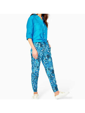 Lilly Pulitzer Rici Stretch Pant, Worn Once, Size XL, Item 2312
